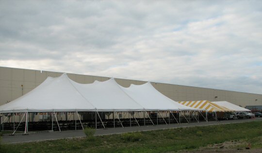 60 x 120 Wht Pole Tent