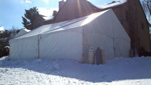 30 x 30 winter tent
