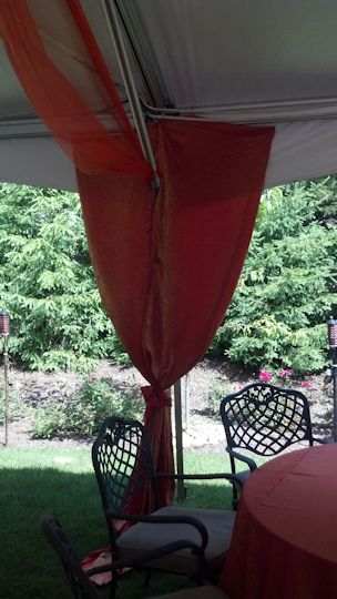 custom orange crsh pole covers