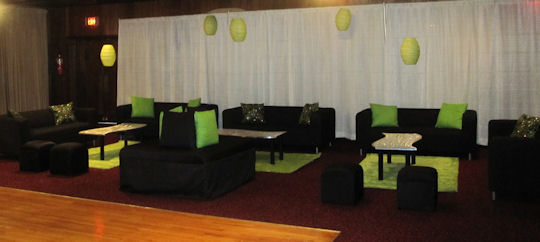 lounge set up