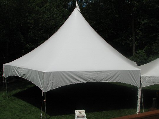 34 Hex high peak frame tent