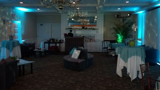 rockaway river country club caribbean themed cocktail area